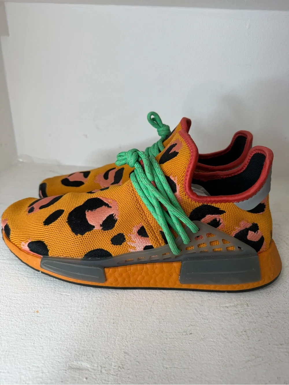 Adidas Pharrel Williams vibrant orange